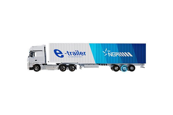 智能電動(dòng)半掛車(chē)